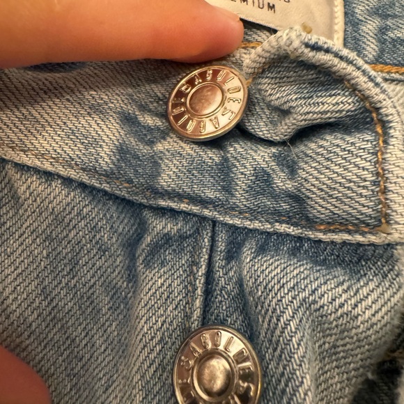 Agolde Jamie Light Wash Jeans - Picture 7 of 10